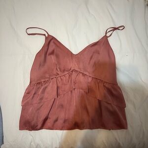 Elegant Women's Pink Camisole Top
